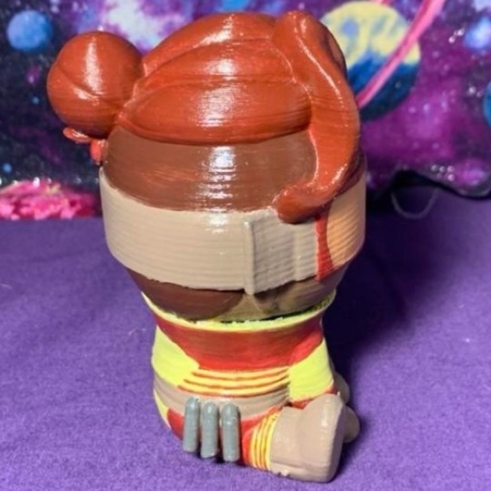 Invincible Rex Splode PLA “Plush” Figure Painted Goggles - Picture 2 of 4